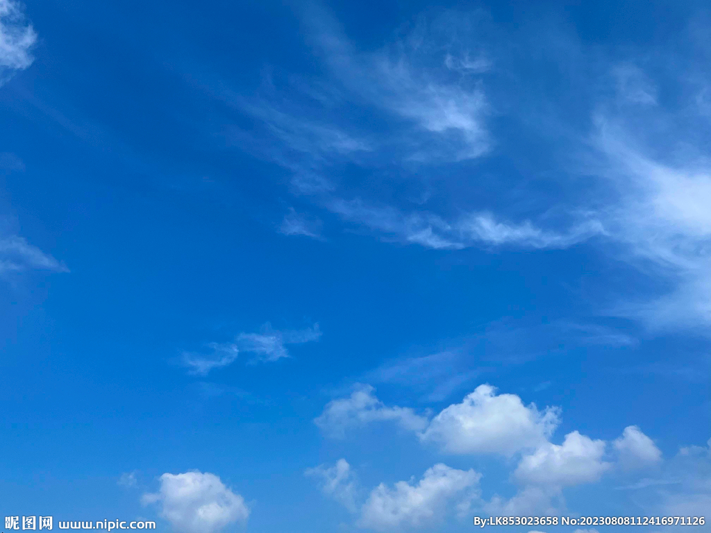 蓝天白云