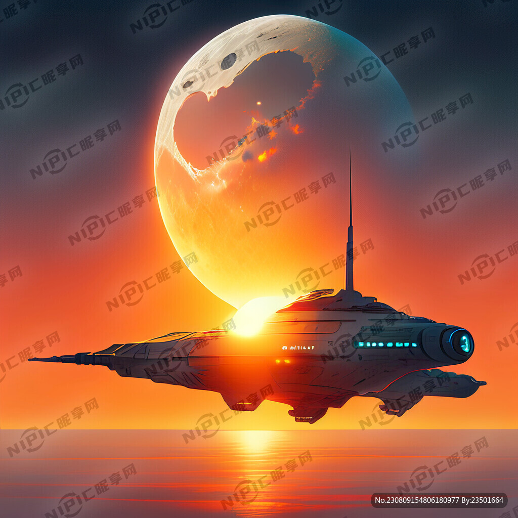 太阳 月亮 飞船