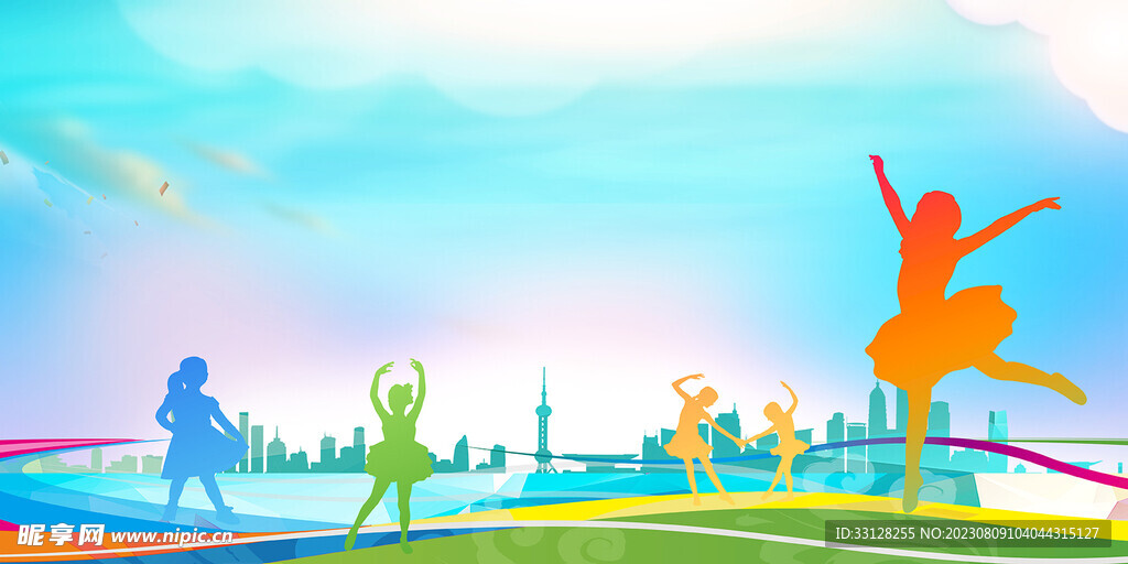 幼儿园水彩背景