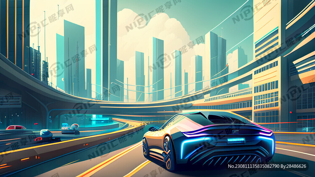 科技线条渐变大气背景