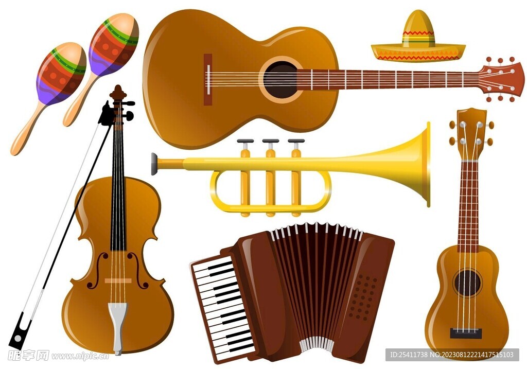 乐器工具矢量
