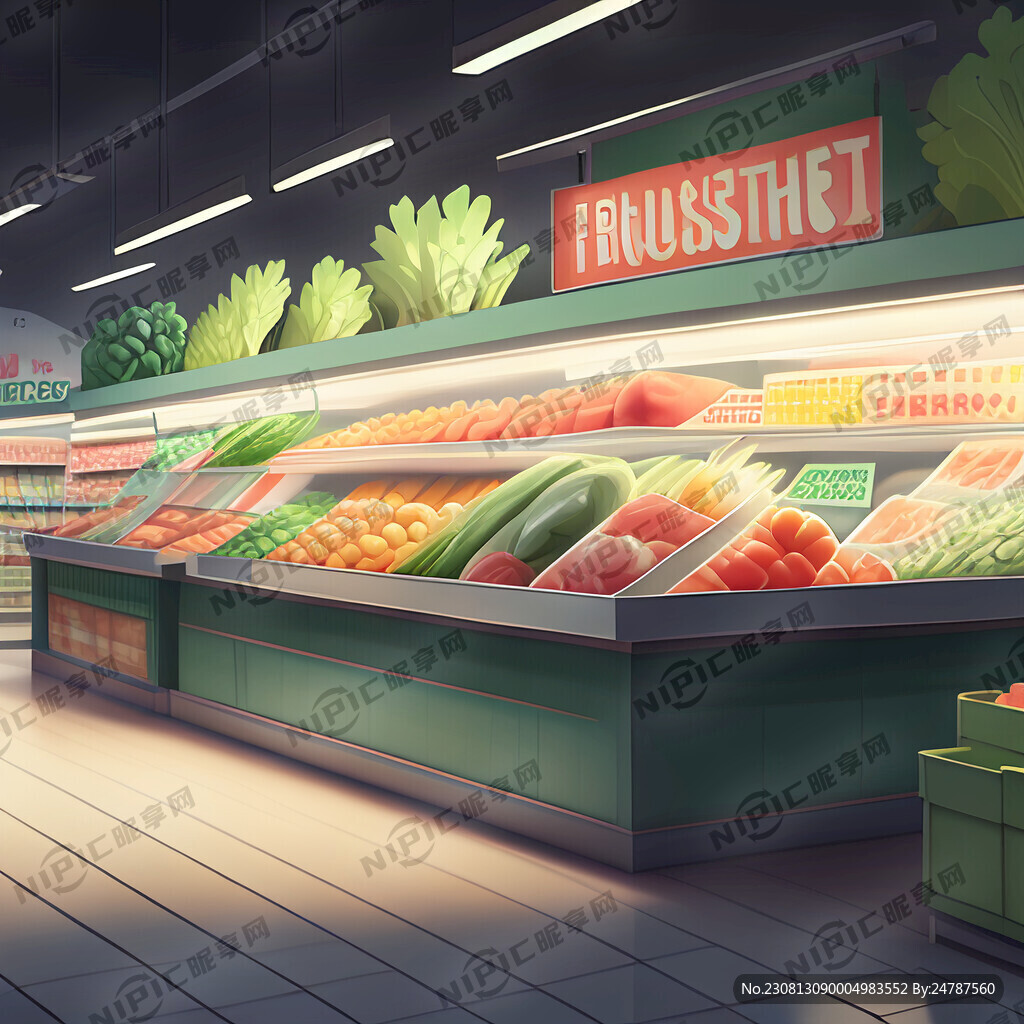 生鲜超市商铺