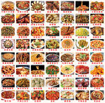 饭店菜单kt板 高清大图