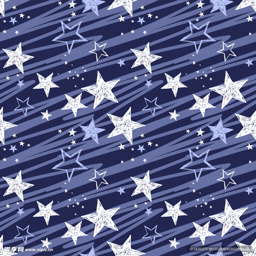 卡通星星背景