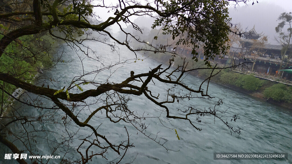 都江堰江景