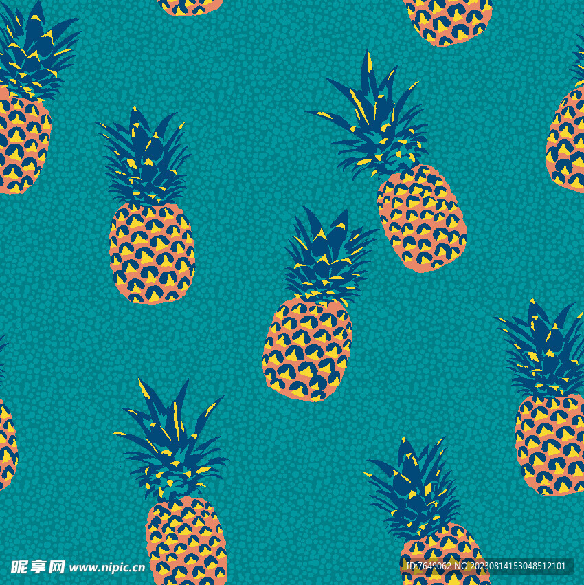 菠萝图案