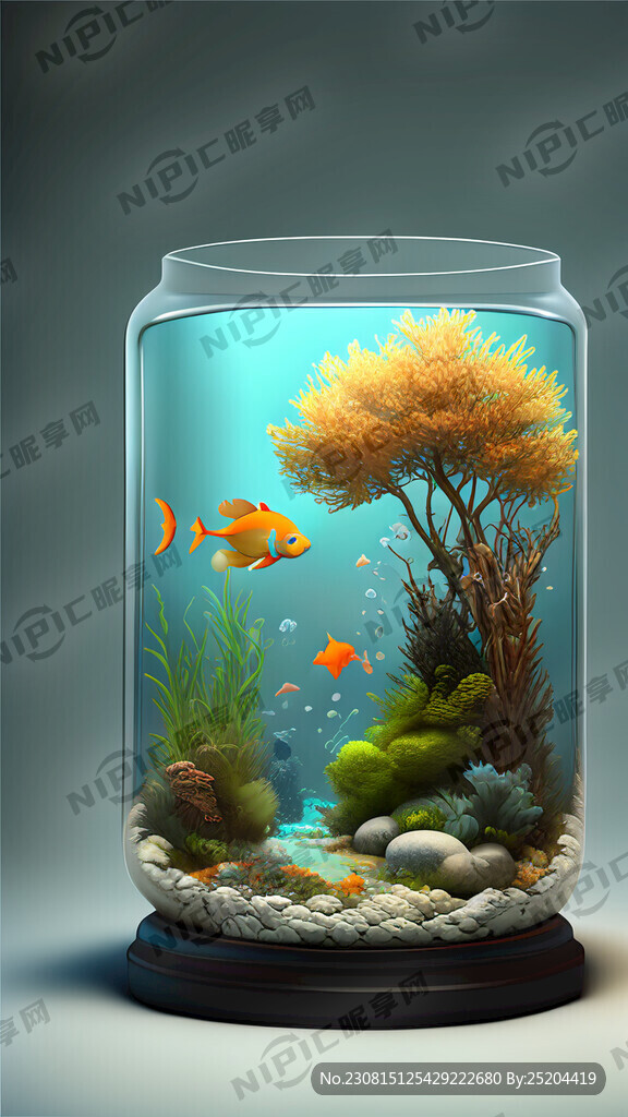 鱼缸造景