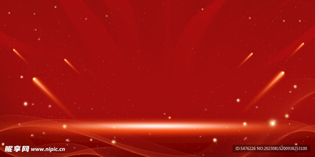 红色背景设计