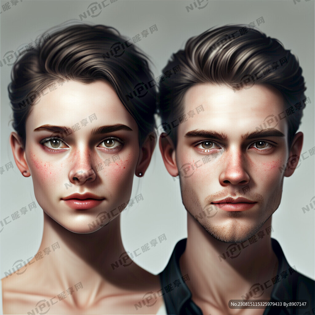 两个人合照 男女双人头像