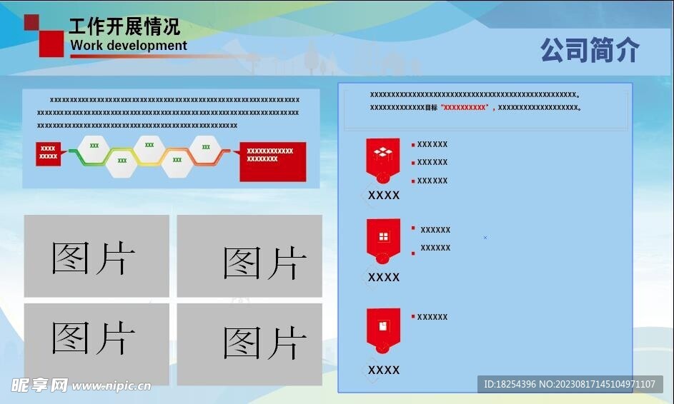 国网战略体系展板