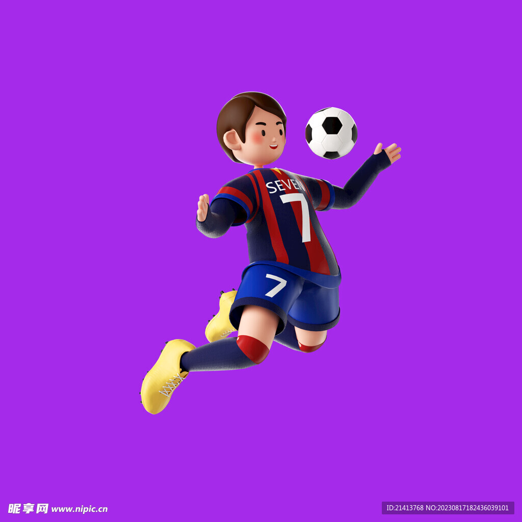 足球运动男孩 
