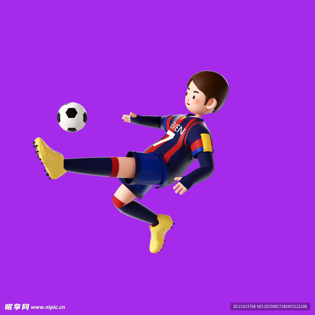 足球运动男孩 