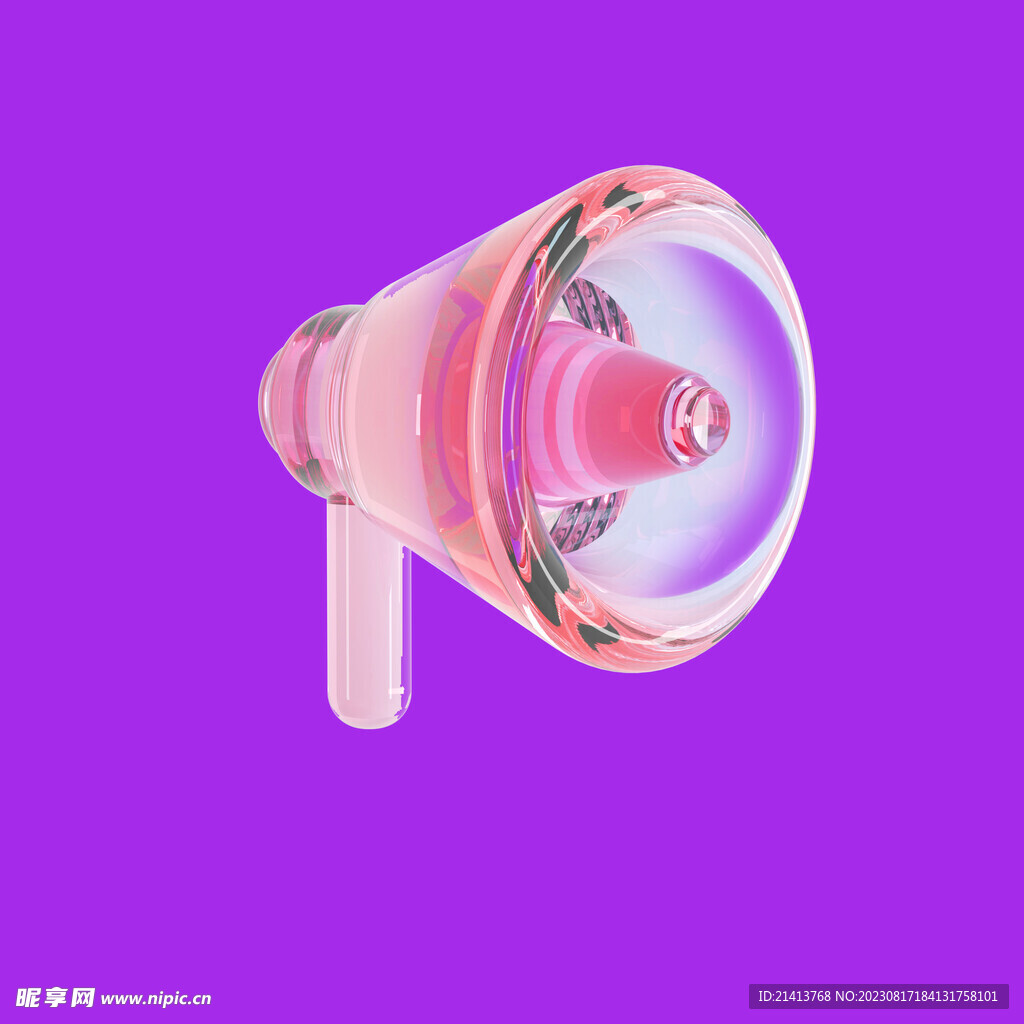 3D喇叭素材 