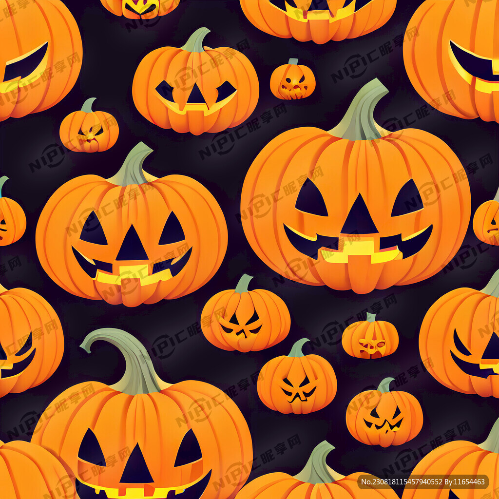 万圣节图案南瓜