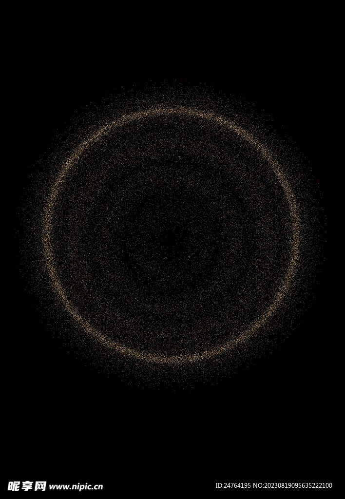 颗粒圆环 星球 粒子