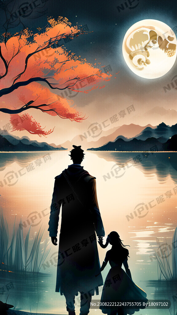 七夕情人节海报