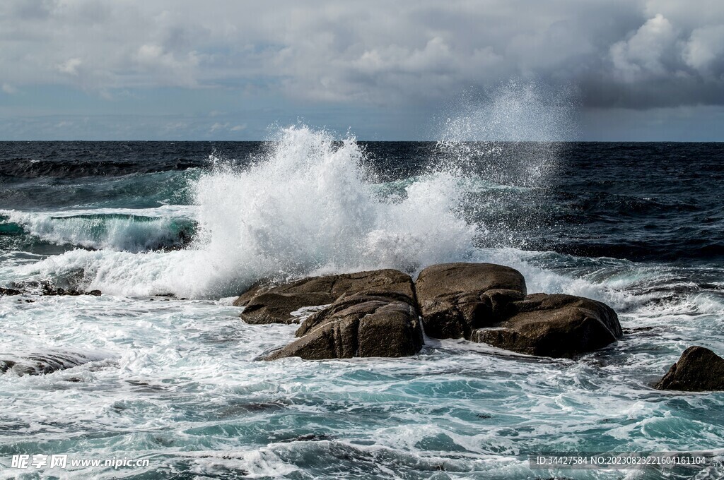 海浪海景
