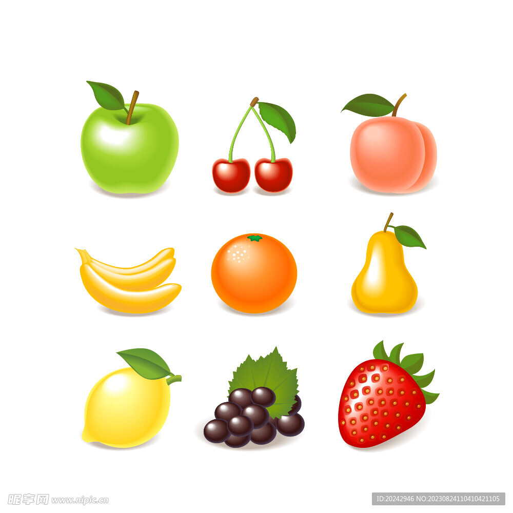 水果插画 
