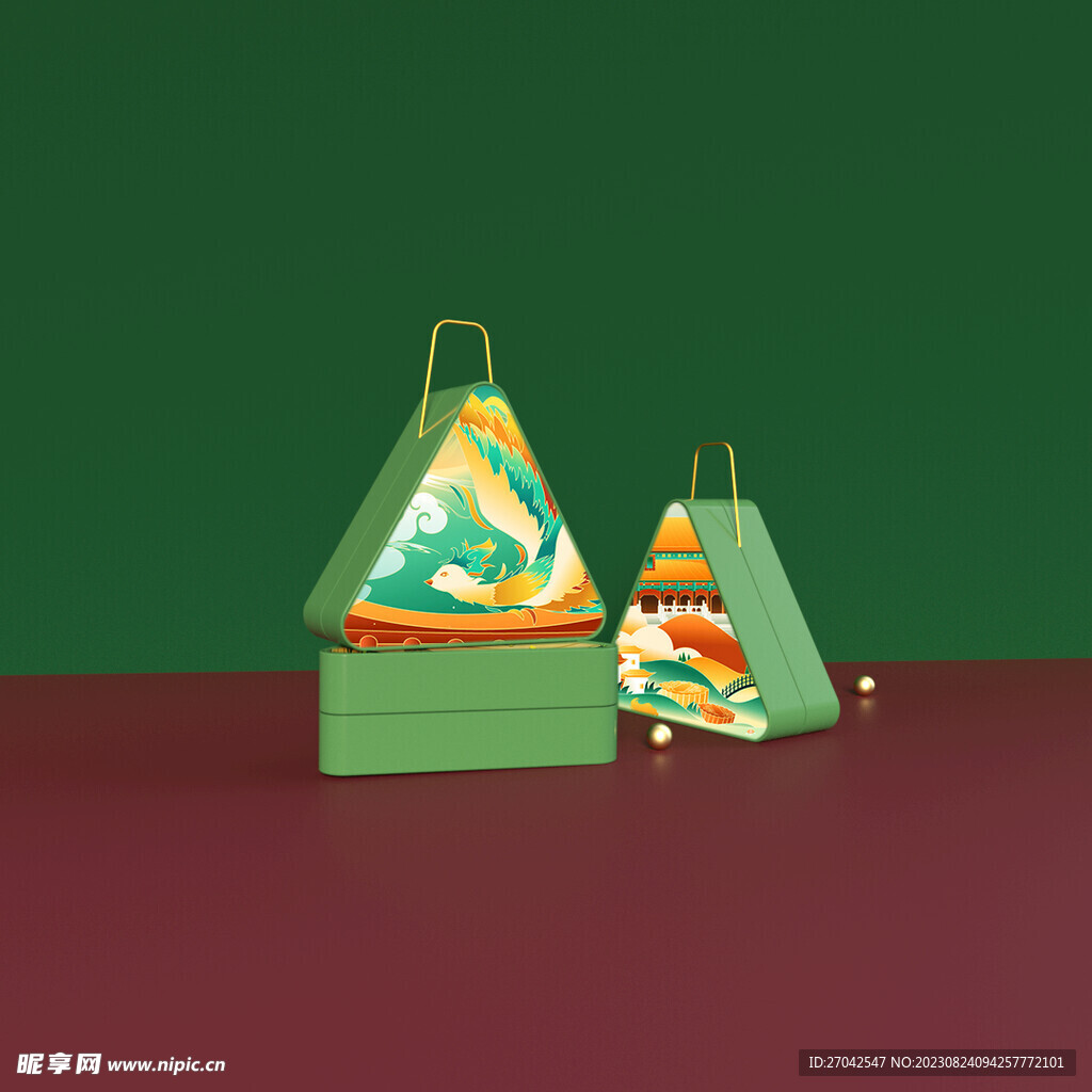 月饼包装礼盒设计