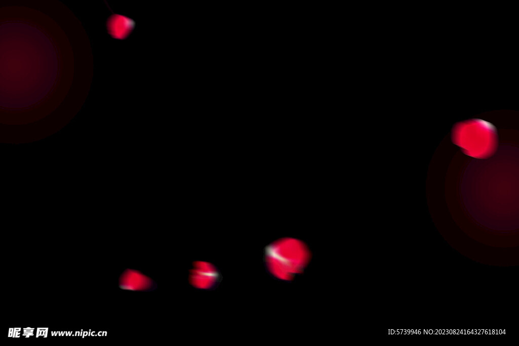 飘落花瓣鲜花漂浮元素图片 