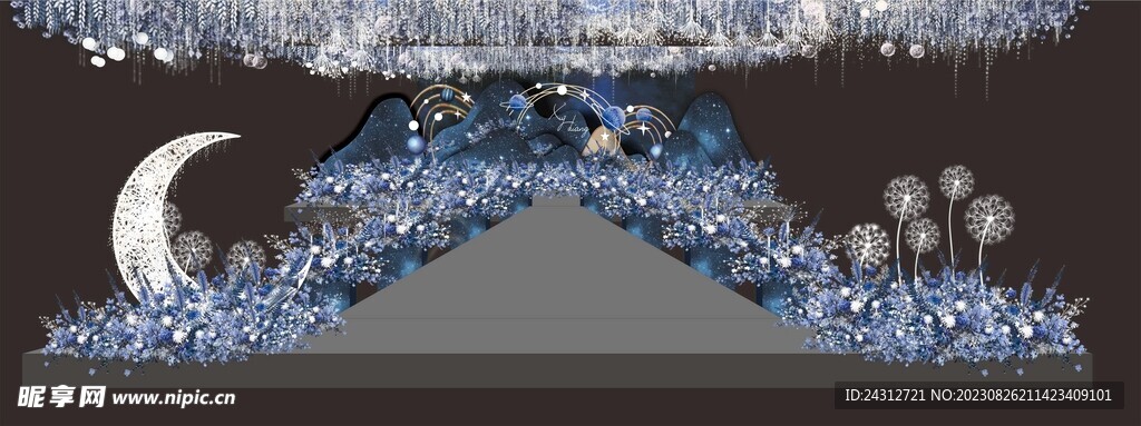 星空婚礼效果图