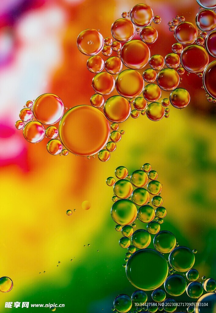彩色泡泡
