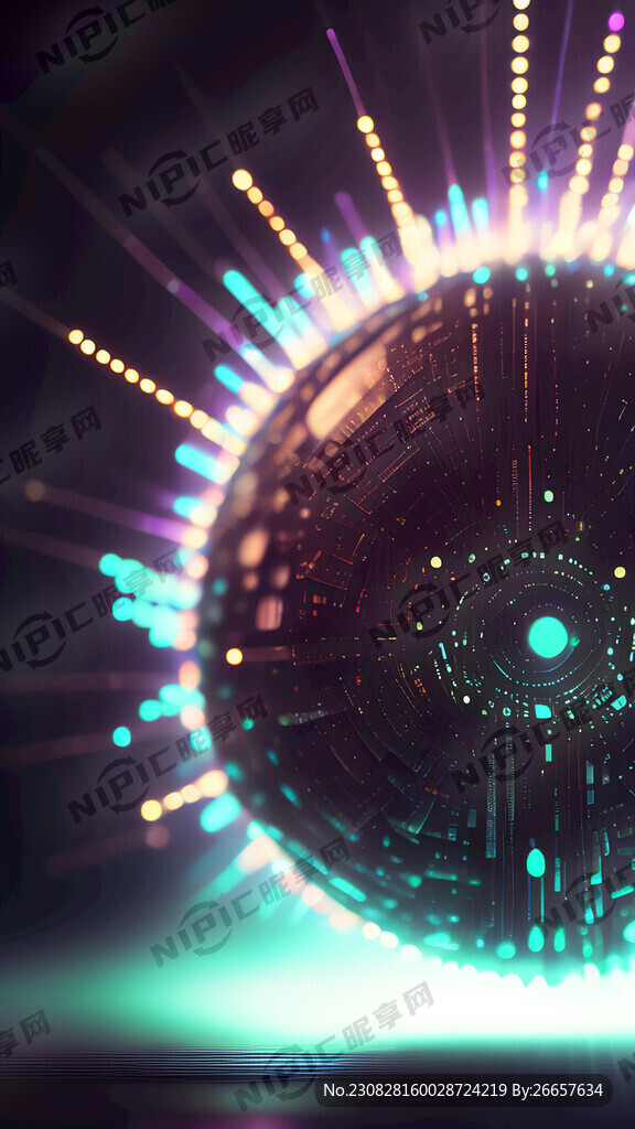 赛博朋克 未来科技 华丽 神秘