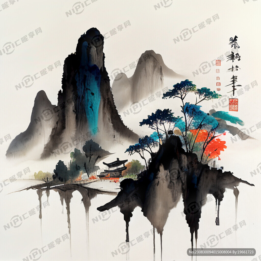 白露节气 中国风 写意 意境。