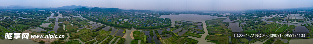 莫干山顶峰全景自然风景