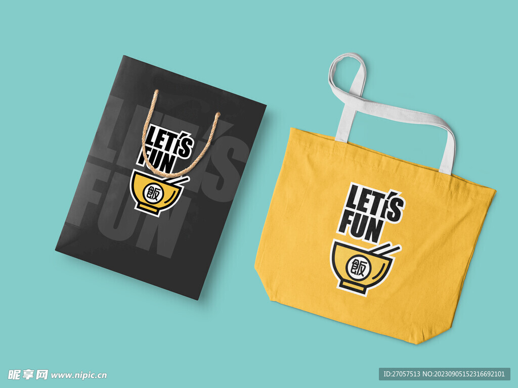 购物袋帆布袋手提袋样机