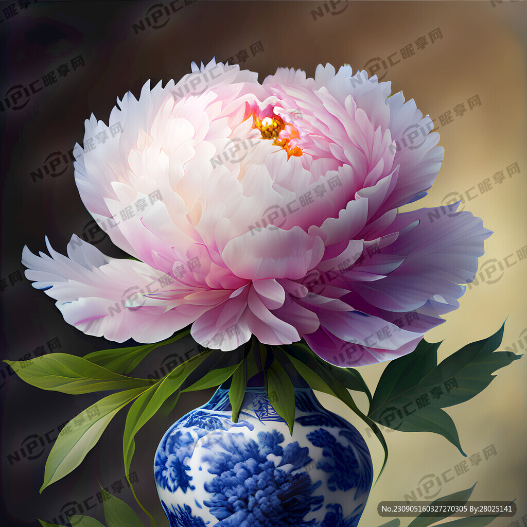 超高清 牡丹花 写真 花丛