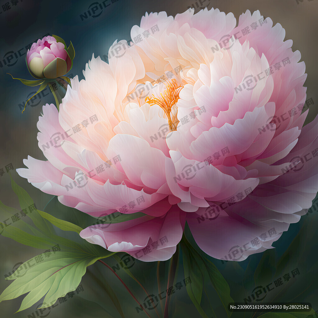 超高清 牡丹花 写真 花丛