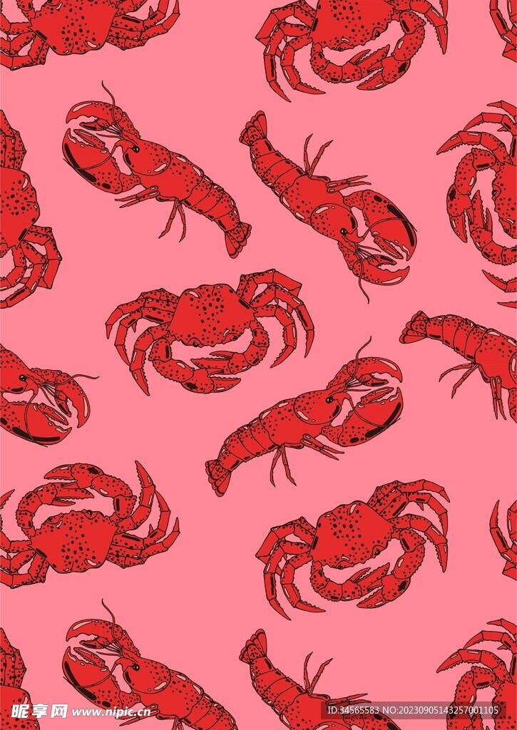 海鲜自助餐 螃蟹 龙虾