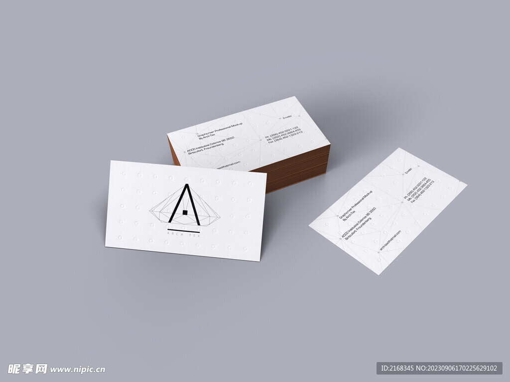 时尚名片智能样机