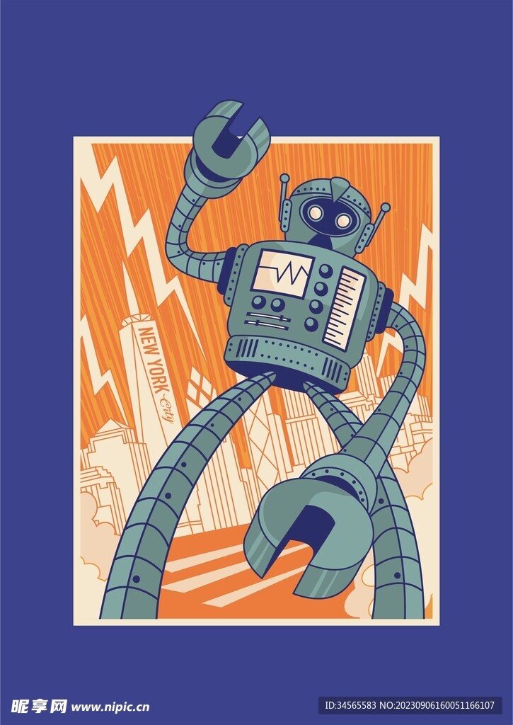 机器人海报