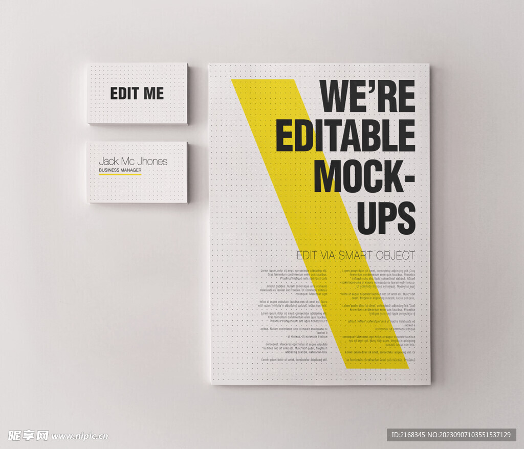 精品智能样机 一键logo贴图