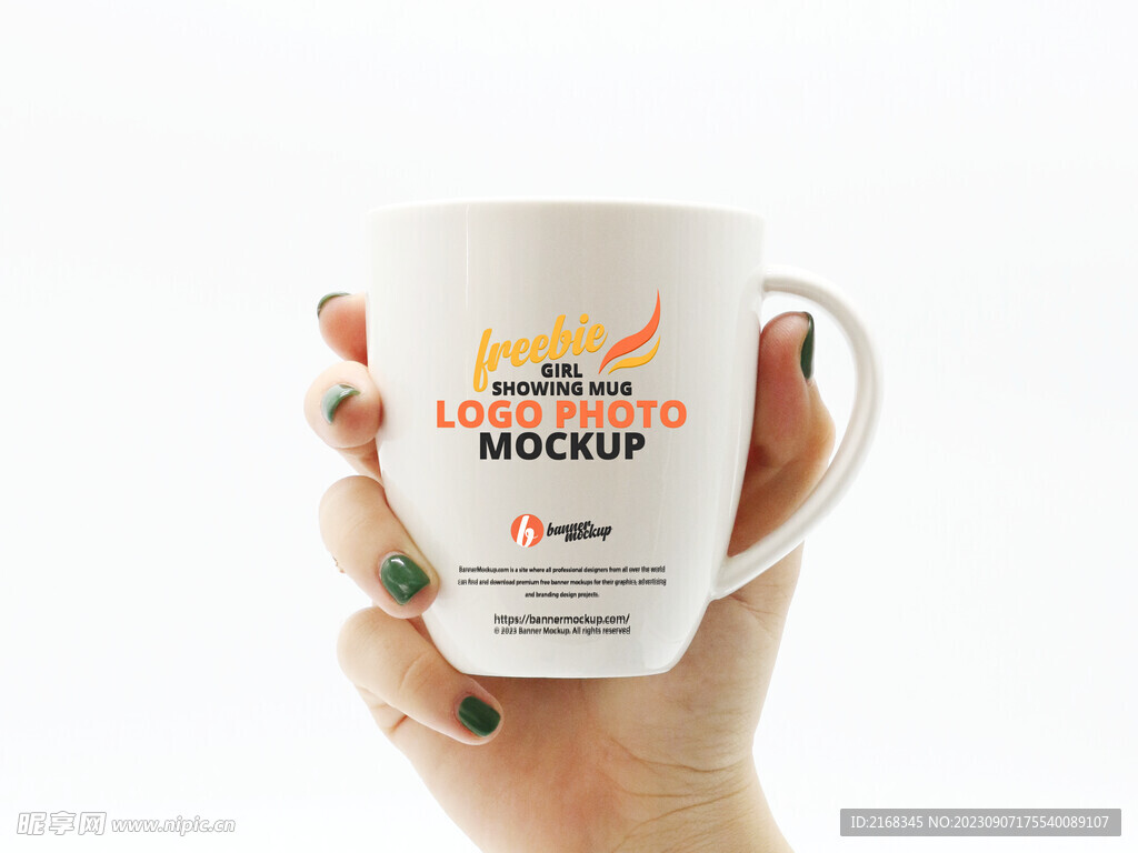 马克杯标志样机