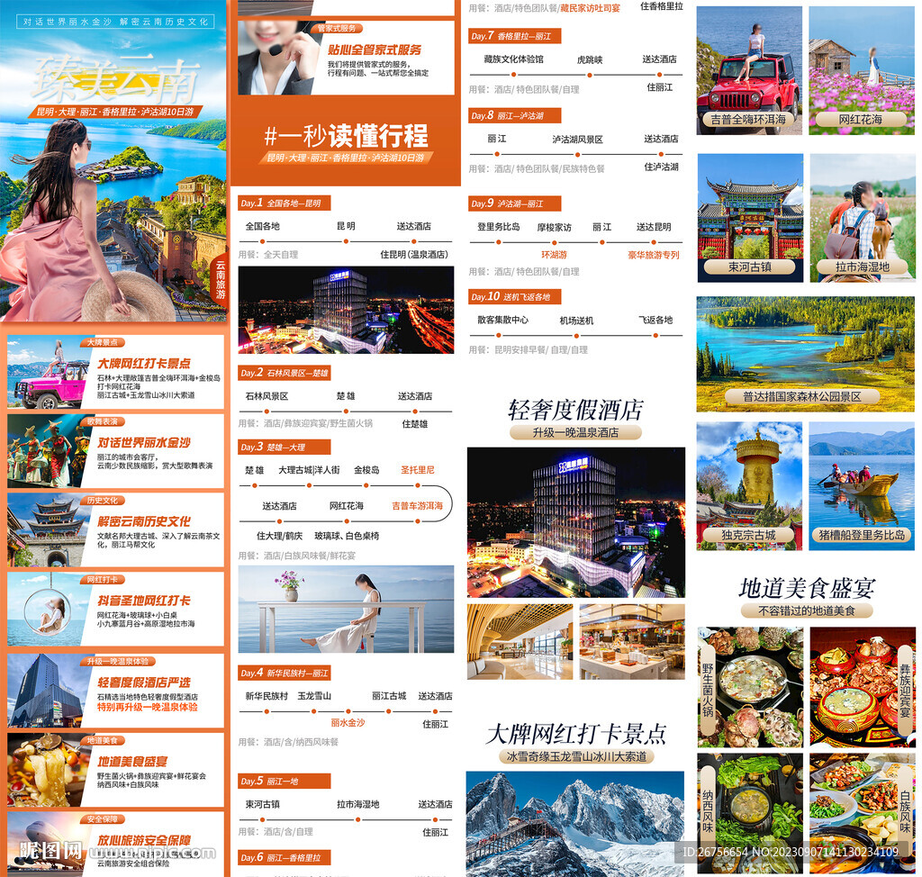 云南旅游详情页