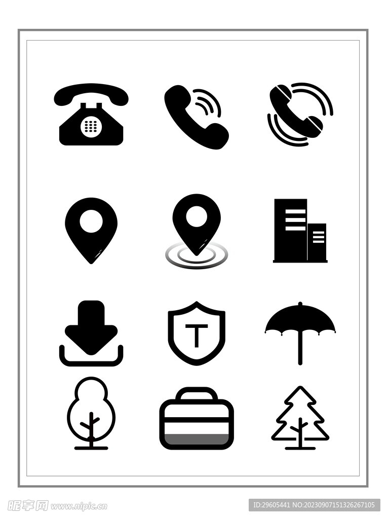 绿色电话地址下载icon小图标