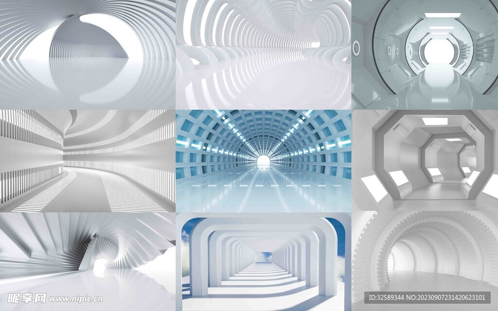 3D立体空间集合  