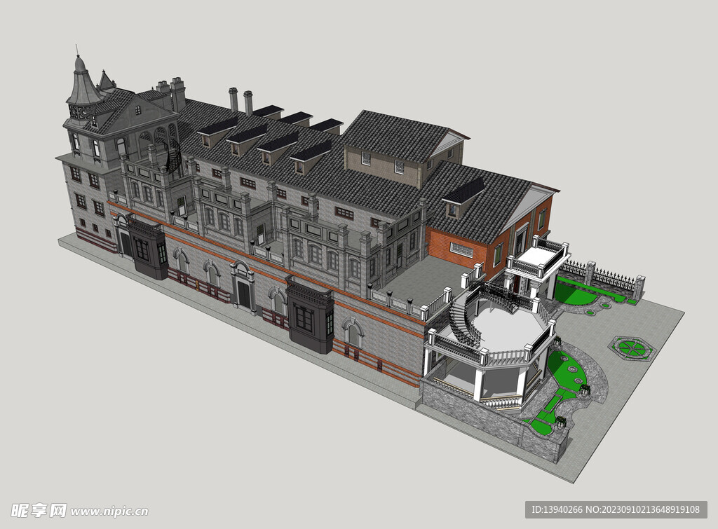 老上海风情建筑