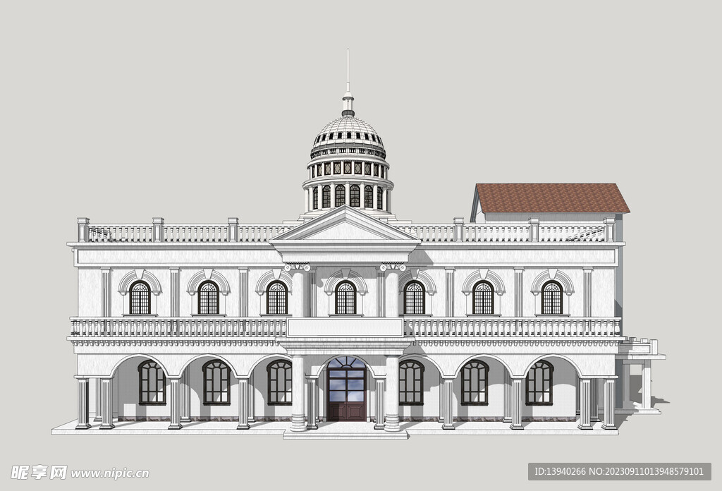 老上海风情建筑