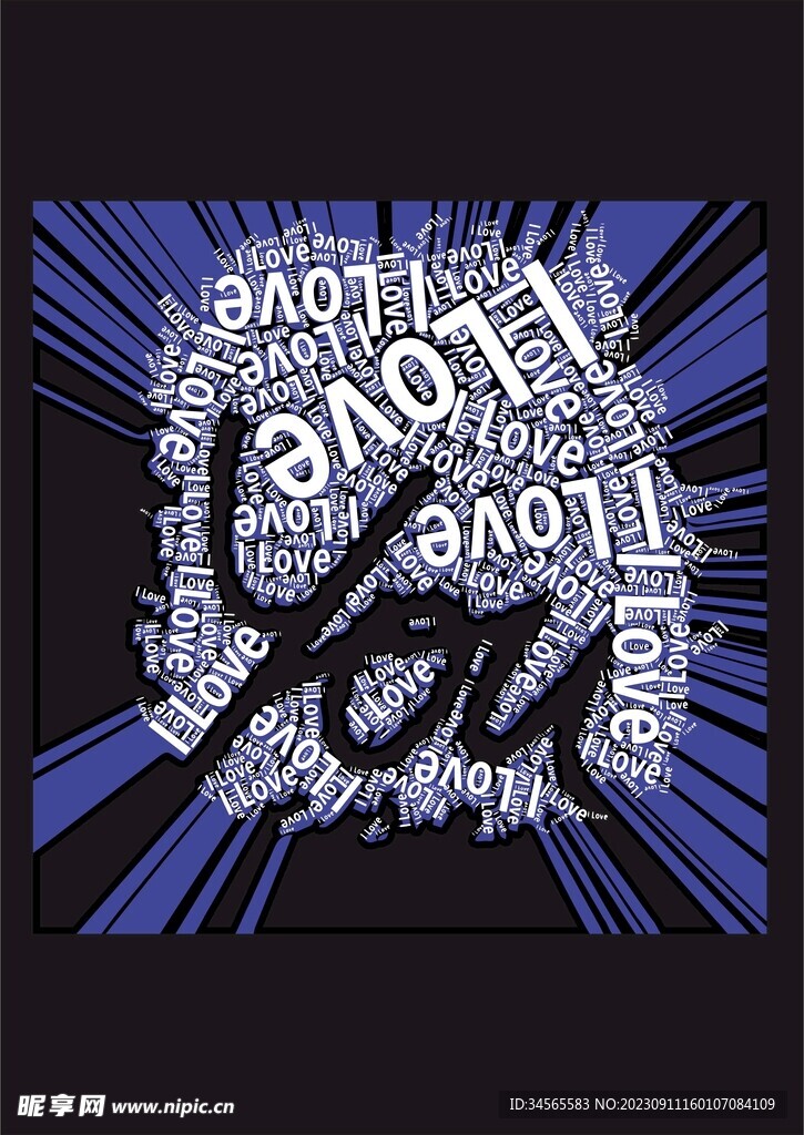 街头英文字母 涂鸦喷溅放射