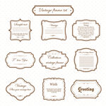 十款古典式边框