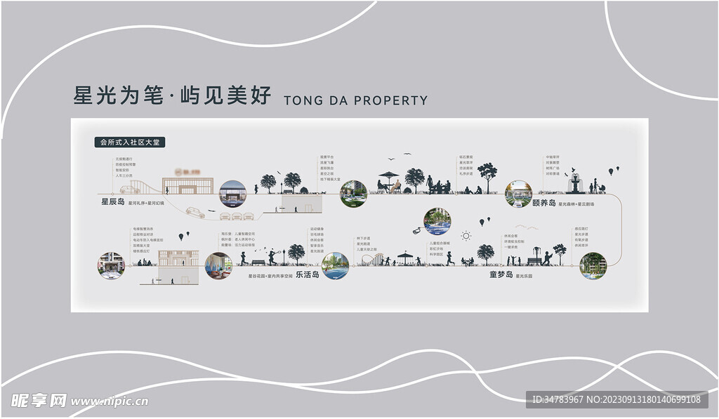 地产工法 展示墙