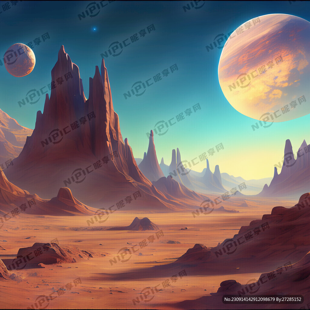 游戏梦幻唯美科幻风景 超高清