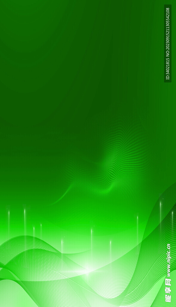 线条城市绿色科技展板海报背景