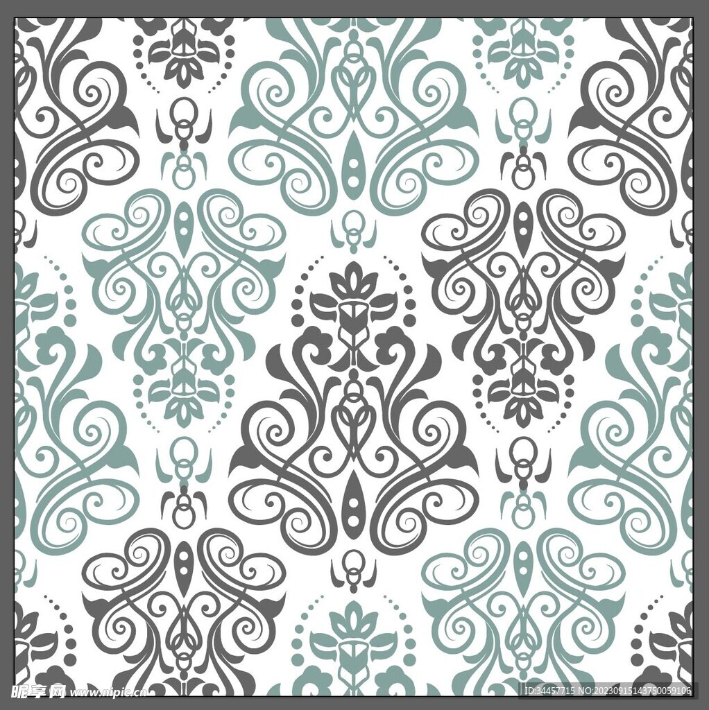 复古欧式花纹背景