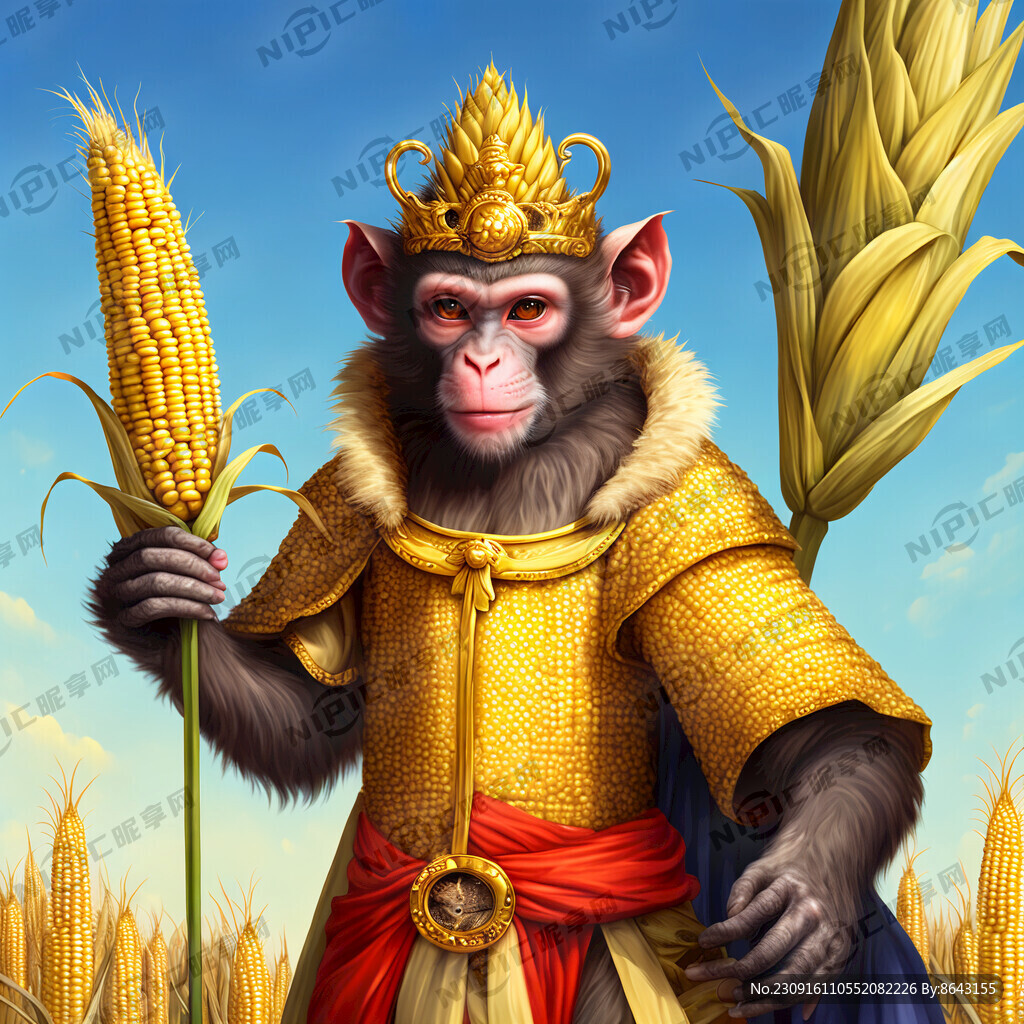 齐天大圣美猴王 衣服颜色艳丽