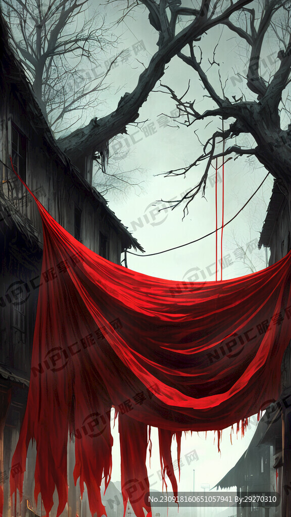 诡异 村子 路口 阴暗